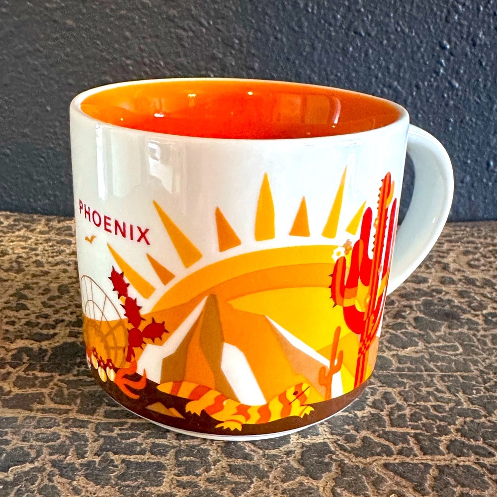LAST CHANCE: GONE END OF JULY 14 oz Starbucks Phoenix You Are Here Series EUC